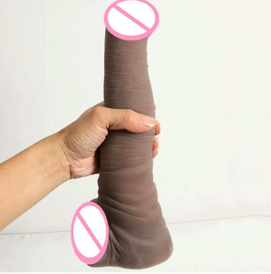 Dương vật giả Alistair L00833 silicone da màu siêu mềm đóng đất dính tường Dương vật giả Alistair L00833 siêu mềm silicone da thật — hình 5