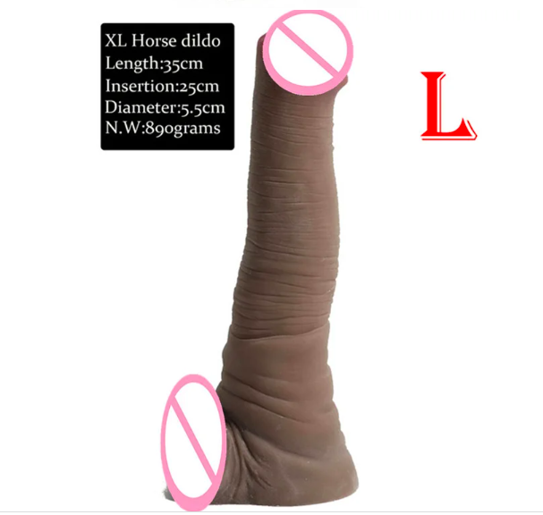 Dương vật giả Alistair L00833 silicone da màu siêu mềm đóng đất dính tường Dương vật giả Alistair L00833 siêu mềm silicone da thật — hình 3