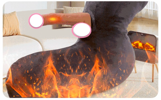 Gối ôm dương vật giả Mizzzee Mona rung thụt phát nhiệt - Phụ kiện cao cấp cho nữ — ảnh 9