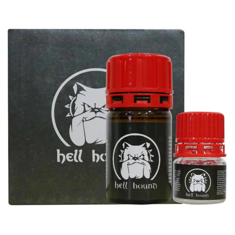 Set chai Popper P.R.C Hell Bound 60ml 40ml 20ml Hút mạnh Top Bot