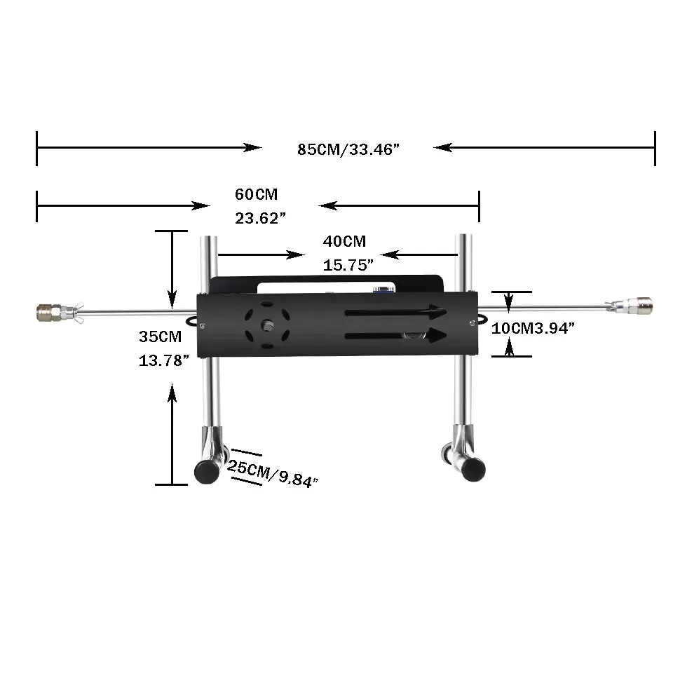 Máy làm tình tự động 2 đầu FREDORCH F21S rung mạnh điều — Ưu điểm nổi bật không thể bỏ qua