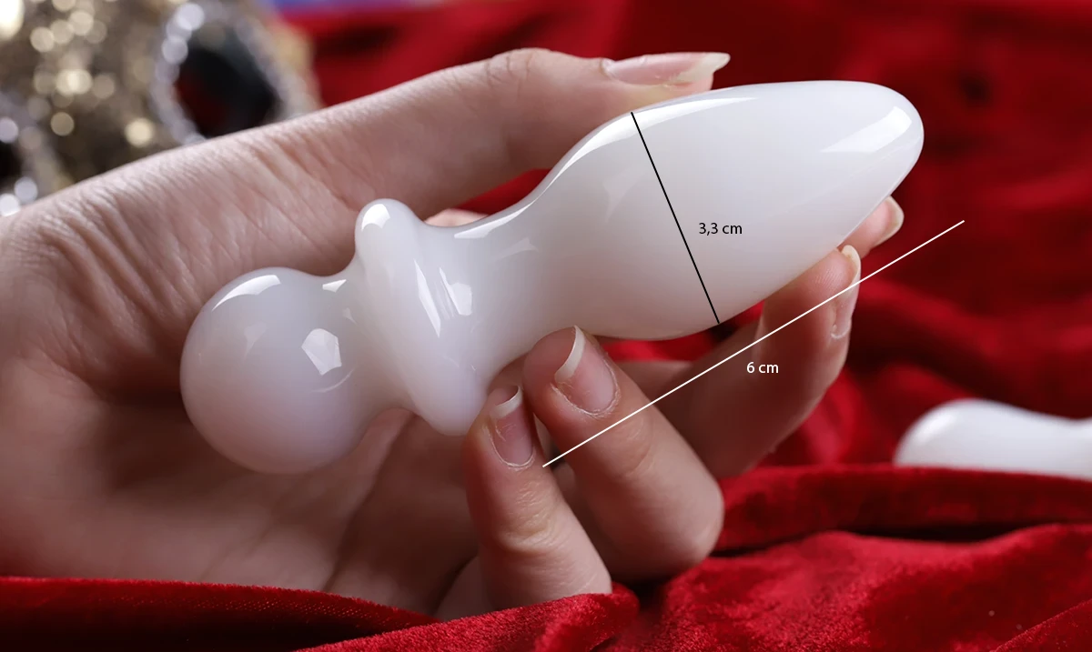 Phích cắm hậu môn thủy tinh Yunman Glass Toy sang trọng — Shop bán Phích cắm hậu môn Yunman Glass Toy thủy tinh giả (3)