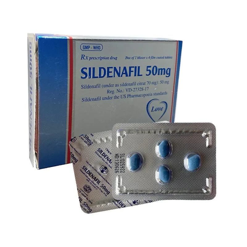 Thuốc Sildenafil 50mg tăng cường sinh lý kéo dài thời gian lâu