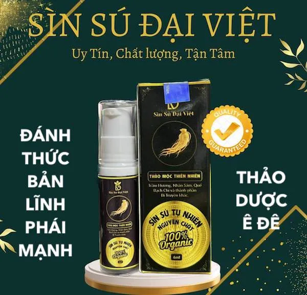 Sìn sú Đại Việt 6ml dạng xịt cao thảo dược chính hãng chuẩn nước nguyên chất — ảnh 2