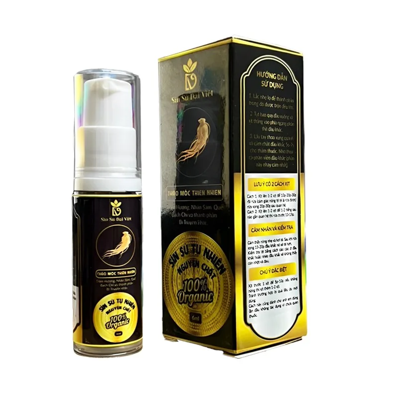 Sìn sú Đại Việt 6ml dạng xịt cao thảo dược chính hãng chuẩn nước nguyên chất