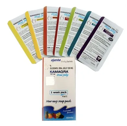 Siro Cường Dương Kamagra Oral Jelly 7 Gói Hương Trái Cây Tăng Cường Sinh Lực Nam