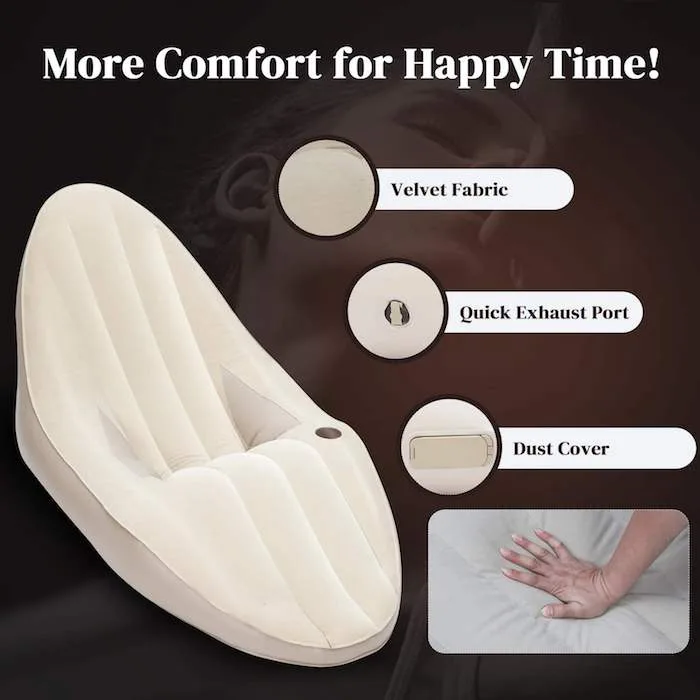 Ghế Sofa Bơm Hơi Tình Yêu Cao Cấp – Hỗ Trợ Tư Thế G-Spot Ghế Sofa Bơm Hơi Tình Yêu Cao Cấp Thoải Mái G-Spot Đỉnh — Chất liệu cao cấp – Bền, chống thấm, thoải mái