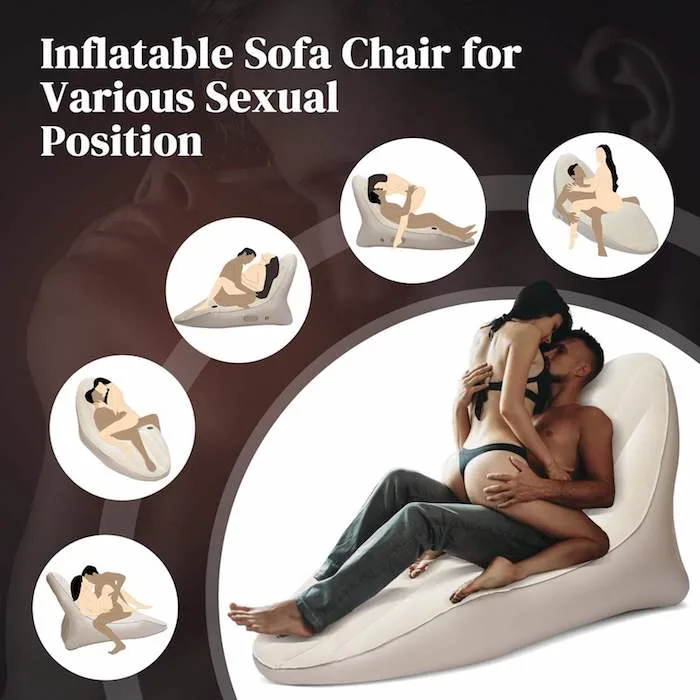 Ghế Sofa Bơm Hơi Tình Yêu Cao Cấp – Hỗ Trợ Tư Thế G-Spot Ghế Sofa Bơm Hơi Tình Yêu Cao Cấp Thoải Mái G-Spot Đỉnh — Thiết kế hỗ trợ tư thế chuyên dụng