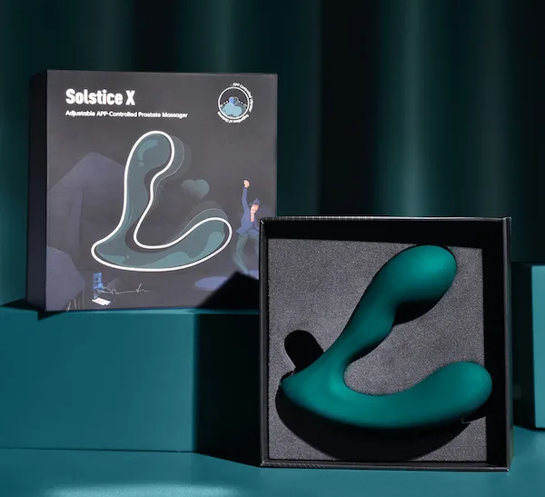 Magic Motion Solstice X máy mát xa hậu môn cao cấp điều — Tính năng thông minh – Điều khiển từ xa qua App