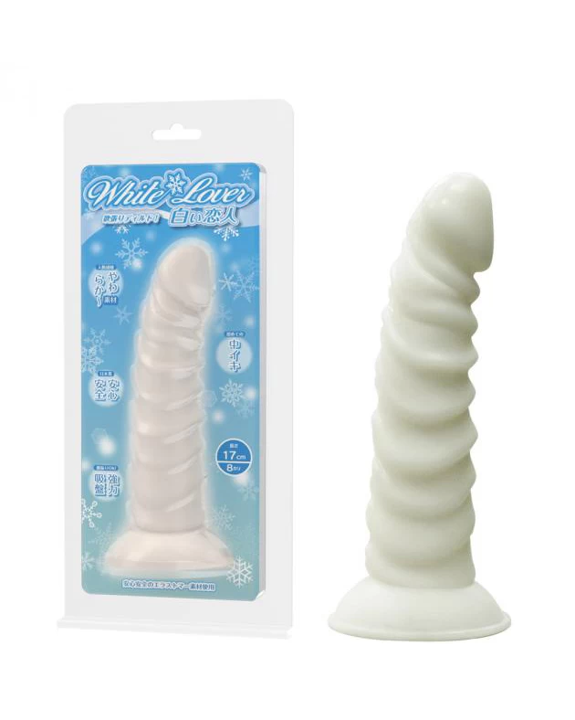 Dương vật giả SSI Japan White Lover mềm mại an toàn chất — hình 7