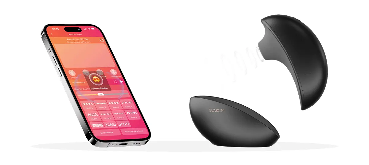Svakom Pulse Galaxie máy bú thổi âm vật phát sáng kết nối App — ảnh 2