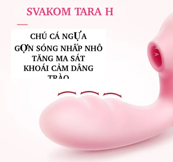 Svakom Tara H thiết bị massage âm đạo 2 đầu rung sưởi ấm — hình 7