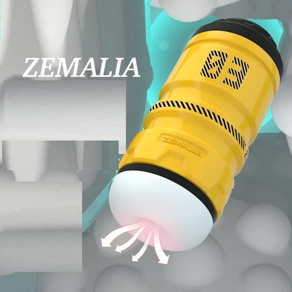Cốc thủ dâm 3D Svakom Zemalia tự sướng tự xử cho nam Cốc thủ dâm Svakom Zemalia 3D rung hút co bóp nóng tỏa nhiệt — Cơ chế bóp giúp mô phỏng chính xác chuyển động co thắt tự