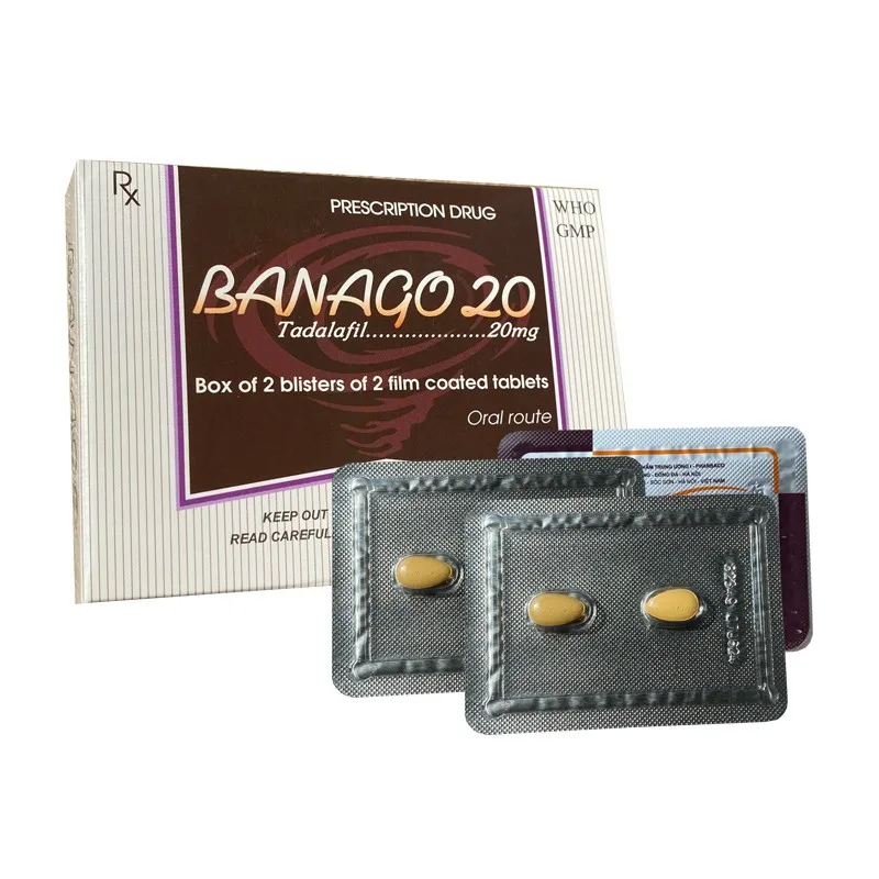 Thuốc Banago 20mg tăng cường sinh lý nam kéo dài hiệu quả