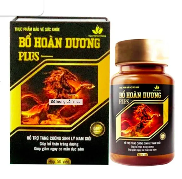Hoàn Dương Plus bổ thận tráng dương tăng cường sinh lực nam mạnh