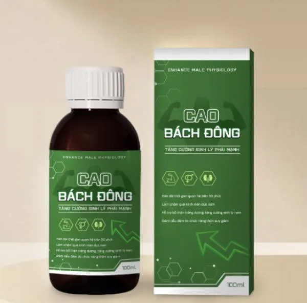 Thuốc Cao Bách Đông bổ thận tráng dương tăng cường sinh lực chính hãng