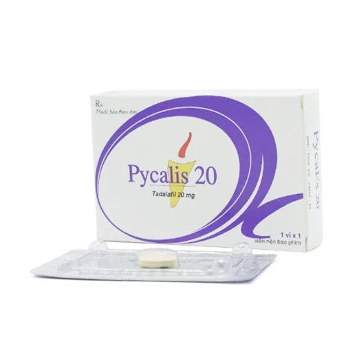 Thuốc cường dương Pycalis 20 chính hãng tăng cường sức mạnh