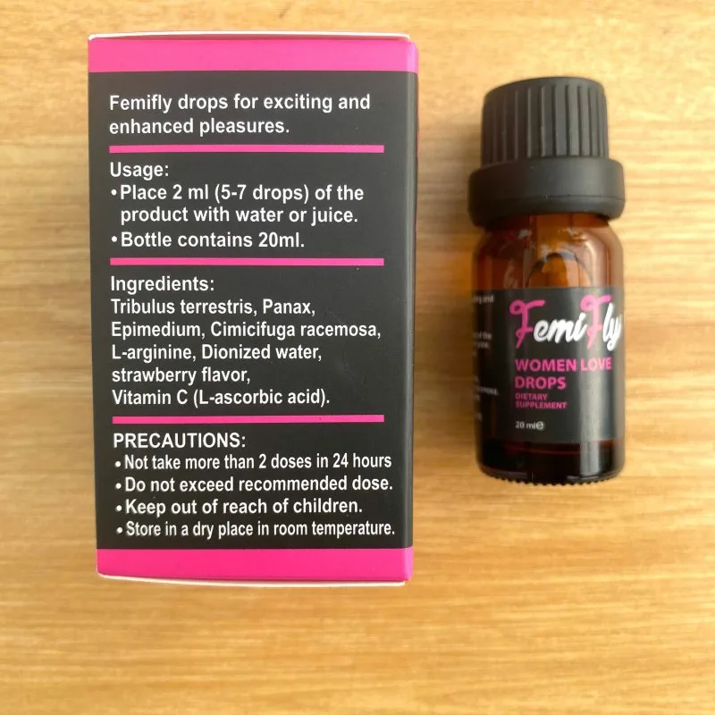 Thuốc kích dục nữ Femi Fly Women Love Drops FemiFly chính hãng cực mạnh — ảnh 3