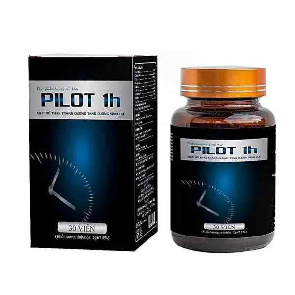 Thuốc Pilot 1h giúp tăng cường sinh lý nam bổ thận tráng dương mạnh