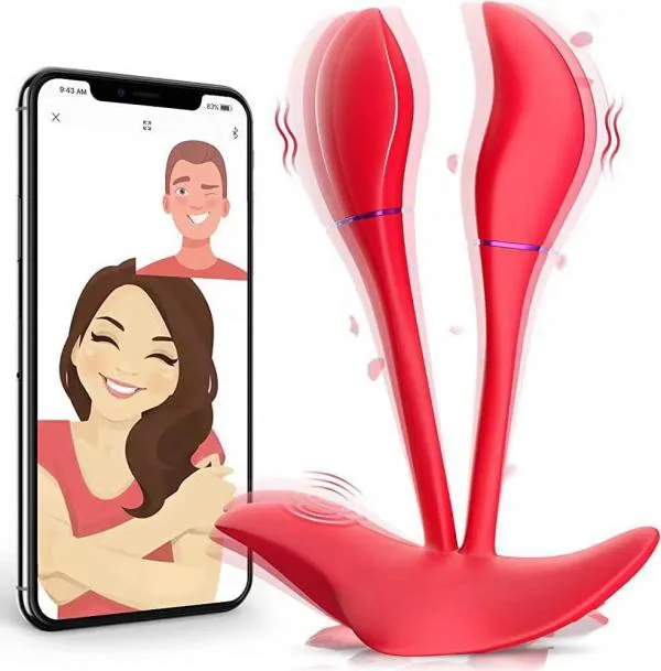Trứng đôi Love Spouse bluetooth điều khiển app nâng cao cảm xúc