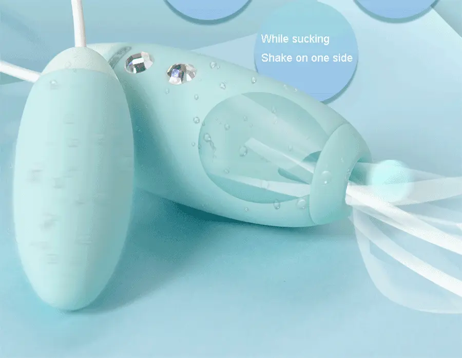 Trứng rung 2 cục Kis Toy Miss VV USA - Hút âm đạo, kích thích cực mạnh — ảnh 2