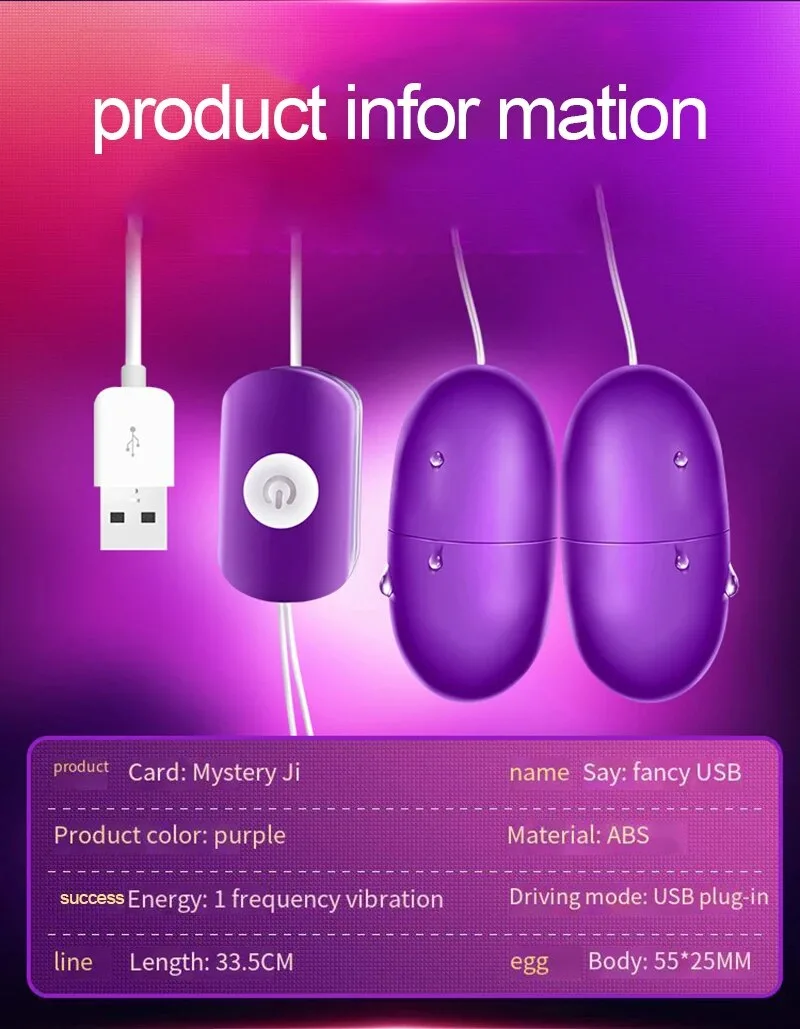 Trứng rung đôi USB cao cấp kích thích cực mạnh, siêu sướng — ảnh 3