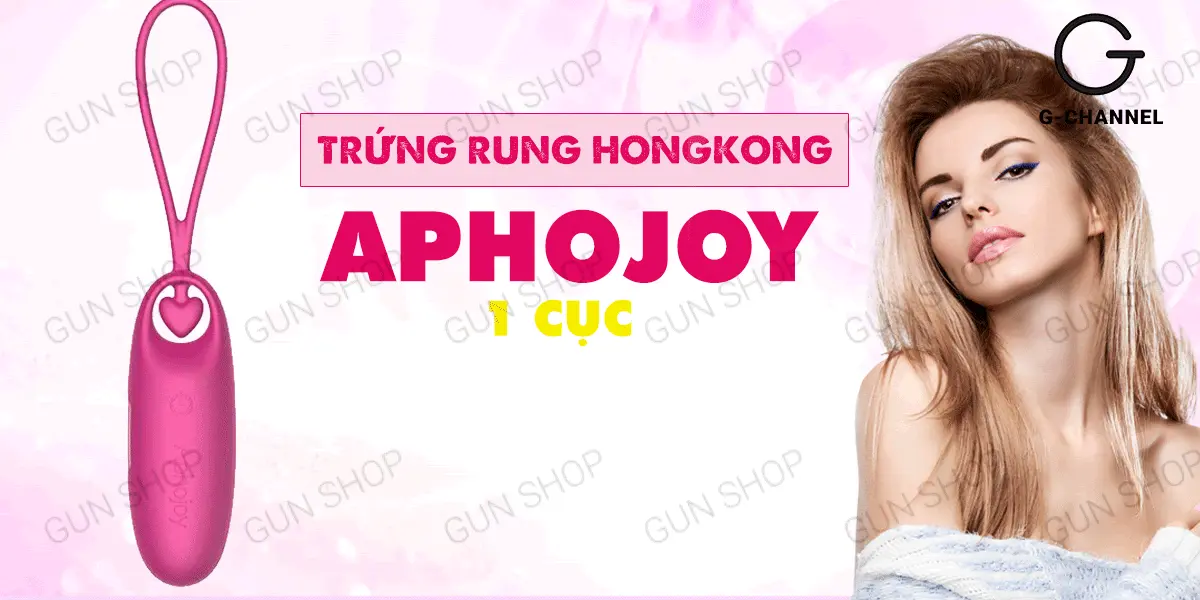 Trứng rung 1 đầu không dây sạc điện Aphojoy siêu hot giá tốt — ảnh 2