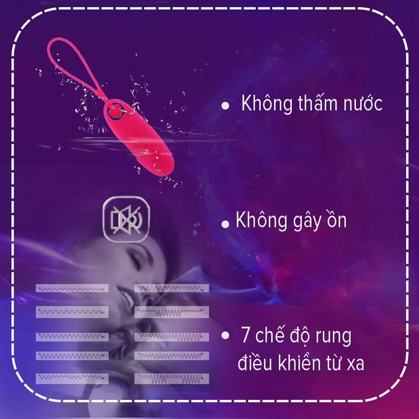 Trứng rung 1 đầu không dây sạc điện Aphojoy siêu hot giá tốt — ảnh 6
