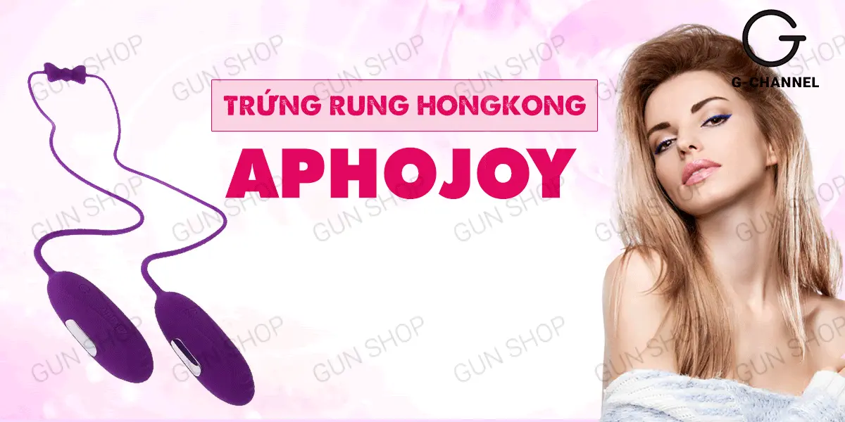 Trứng rung đôi sạc điện Aphojoy đỉnh cao, kích thích cực mạnh — ảnh 2