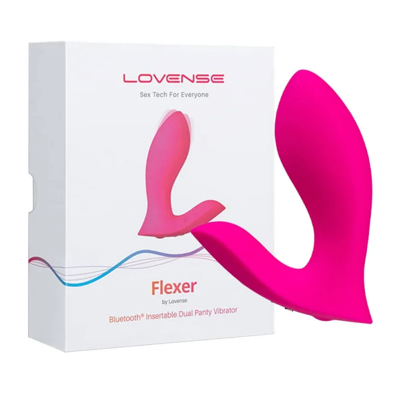 Trứng rung Lovense Flexer 2 đầu điều khiển app - Siêu phê