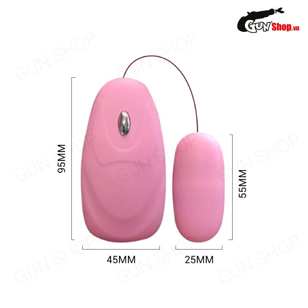 Trứng rung cao cấp 1 đầu dùng pin - Man Nuo 4.5V — ảnh 3