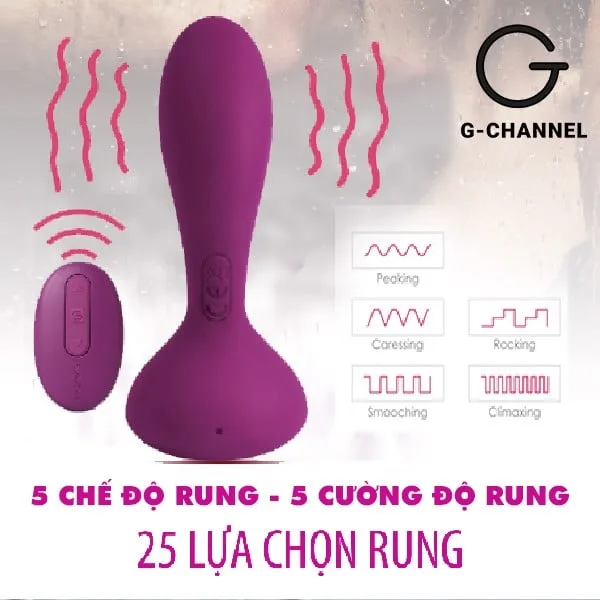 Trứng rung Svacom Julie sạc điện điều khiển từ xa kích thích G điểm hậu môn — ảnh 5