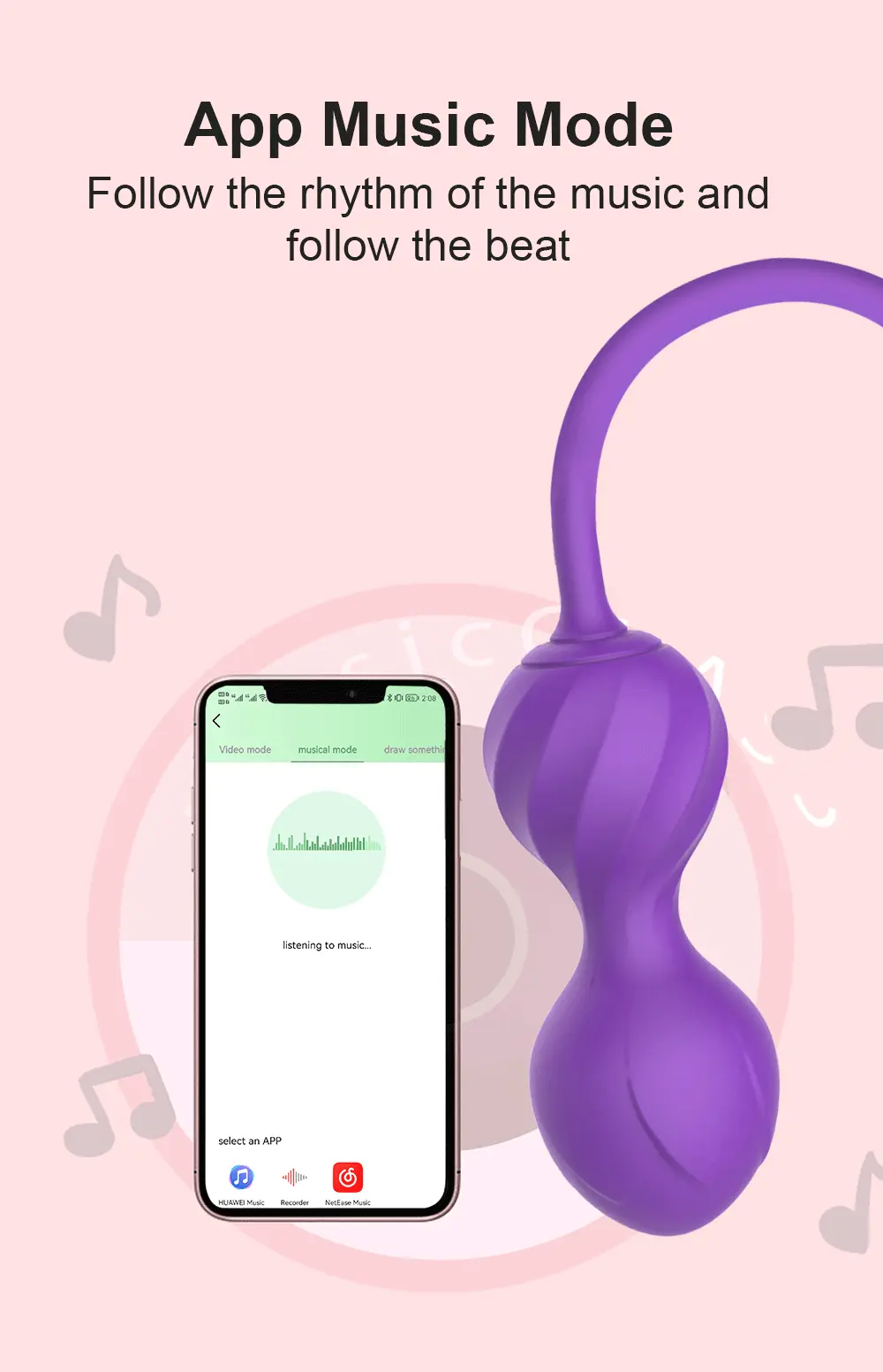 Trứng rung hồ lô Jiuuy Bluetooth siêu kích thích thu nhỏ âm đạo — ảnh 7