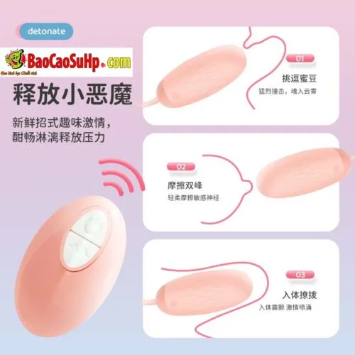 Trứng rung điều khiển từ xa có đuôi Jasper Classic 10 chế độ rung mềm mại — ảnh 5