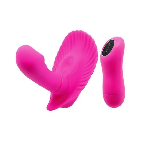 Trứng rung điều khiển từ xa đa chế độ Pretty Love ClamShell kích thích mạnh — ảnh 5