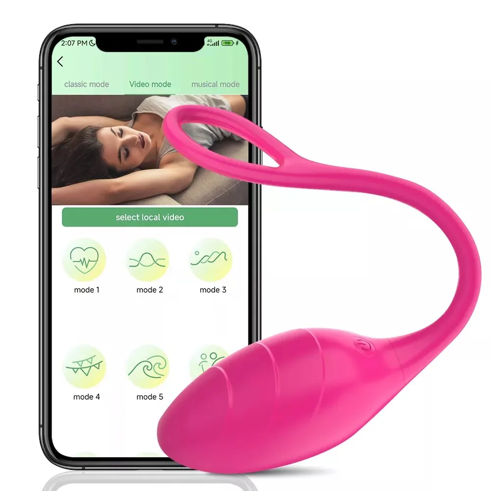 Trứng rung thiên nga Little Swan App Jump điều khiển từ xa qua ứng dụng điện thoại — ảnh 4