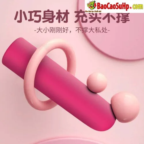 Trứng rung điều khiển từ xa mini Bulet Diamon Falvor Pink — hình 4