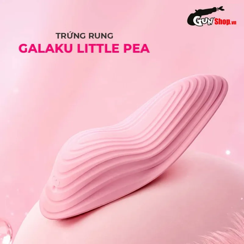 Trứng rung Galaku Little Pea gắn quần lót điều khiển qua app — ảnh 3
