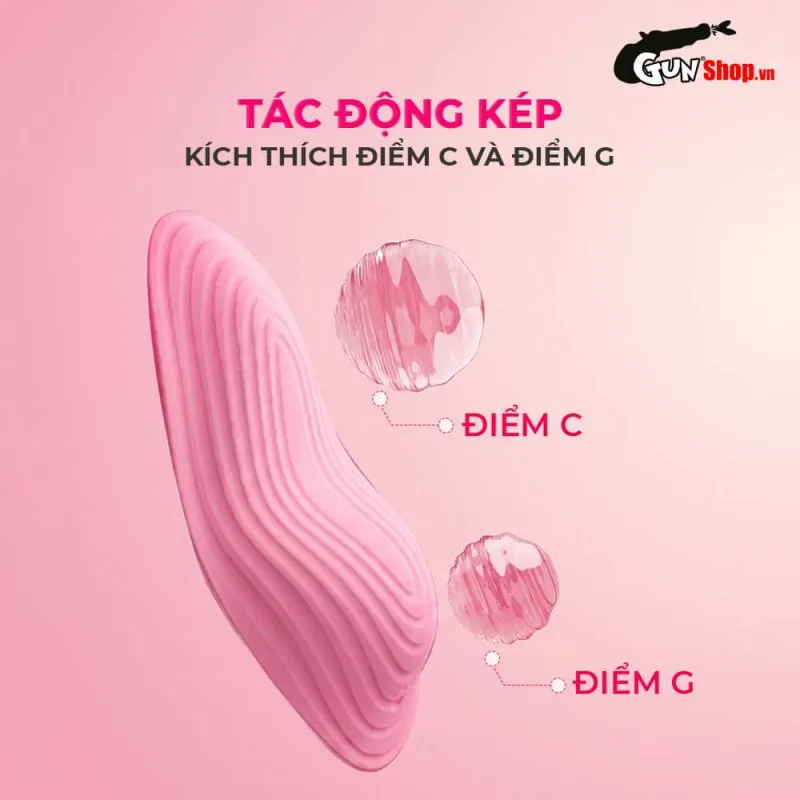 Trứng rung Galaku Little Pea gắn quần lót điều khiển qua app — ảnh 5
