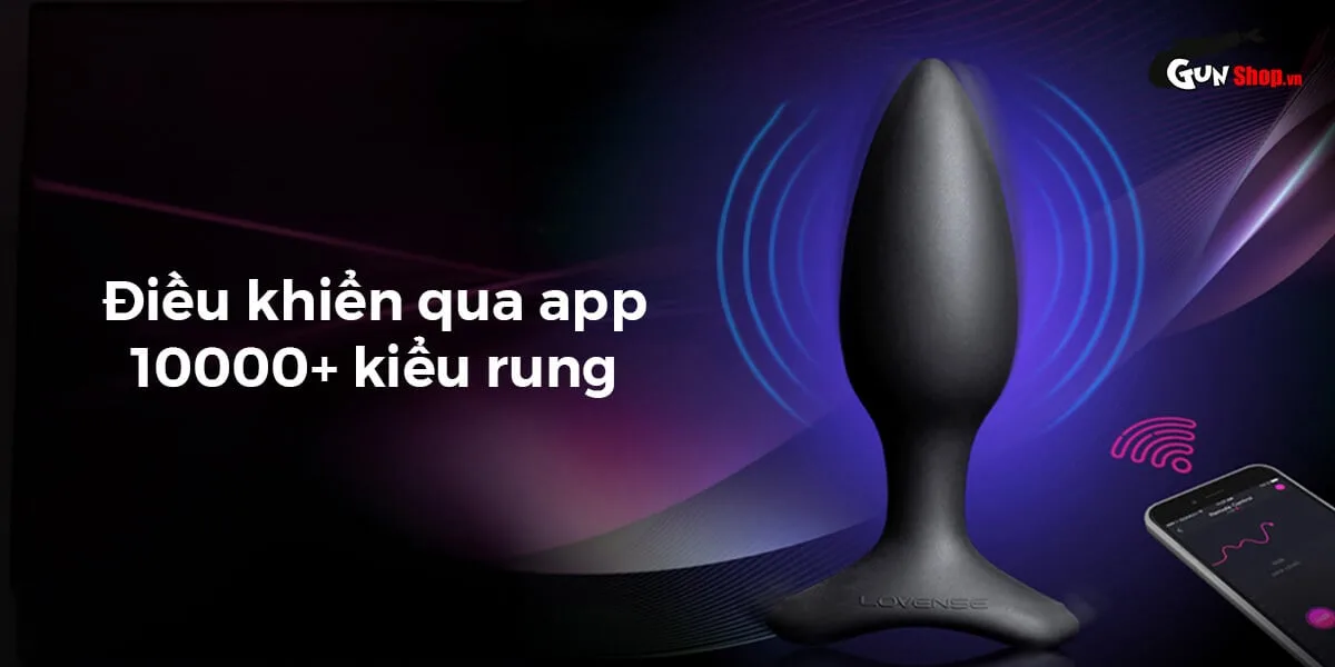 Trứng rung Lovense Hush 2 điều khiển Bluetooth cao cấp cho — Dễ dàng điều khiển, kết nối từ xa