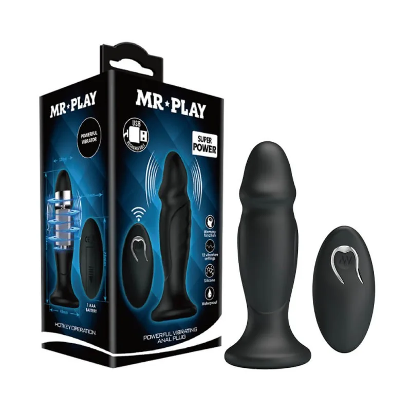 Trứng rung hậu môn Pretty Love Mr-Play 85W cao cấp kích thích mạnh mẽ