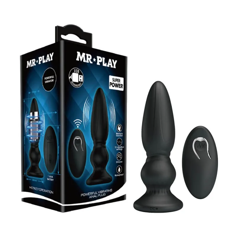 Trứng rung hậu môn Pretty Love Mr-Play 86W kích thích mạnh mẽ khoái cảm