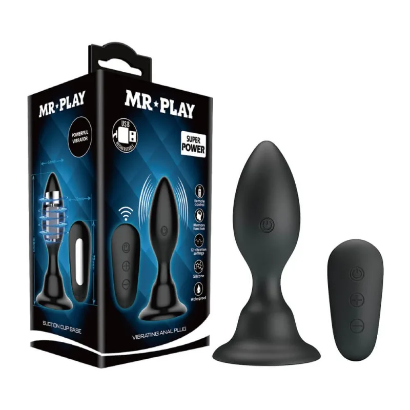 Trứng rung hậu môn Pretty Love Mr-Play 76W siêu mạnh hút chân không
