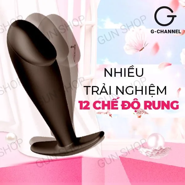 Trứng rung hậu môn rung mạnh chống nước pin - Pretty Love Butt Plug — ảnh 5
