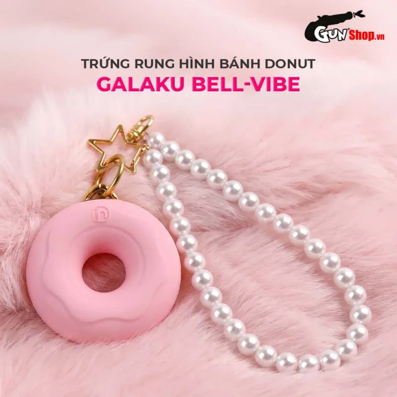 Trứng rung hình bánh donut Galaku Bell-Vibe — ảnh 3