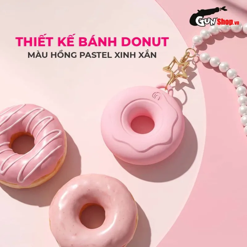 Trứng rung hình bánh donut Galaku Bell-Vibe — ảnh 4