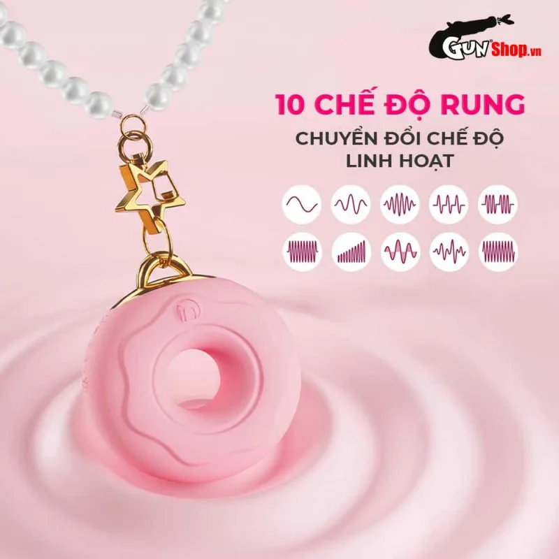 Trứng rung hình bánh donut Galaku Bell-Vibe — ảnh 6