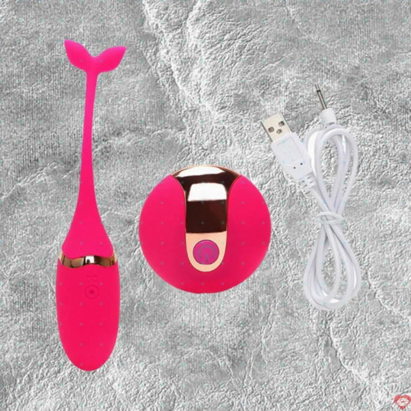 Trứng rung cá heo không dây, 10 chế độ cực đã, sextoy giá tốt