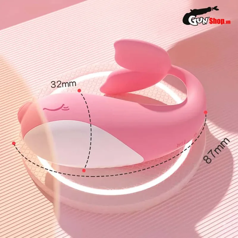 Trứng rung hình cá voi Galaku Whale Mini — ảnh 2