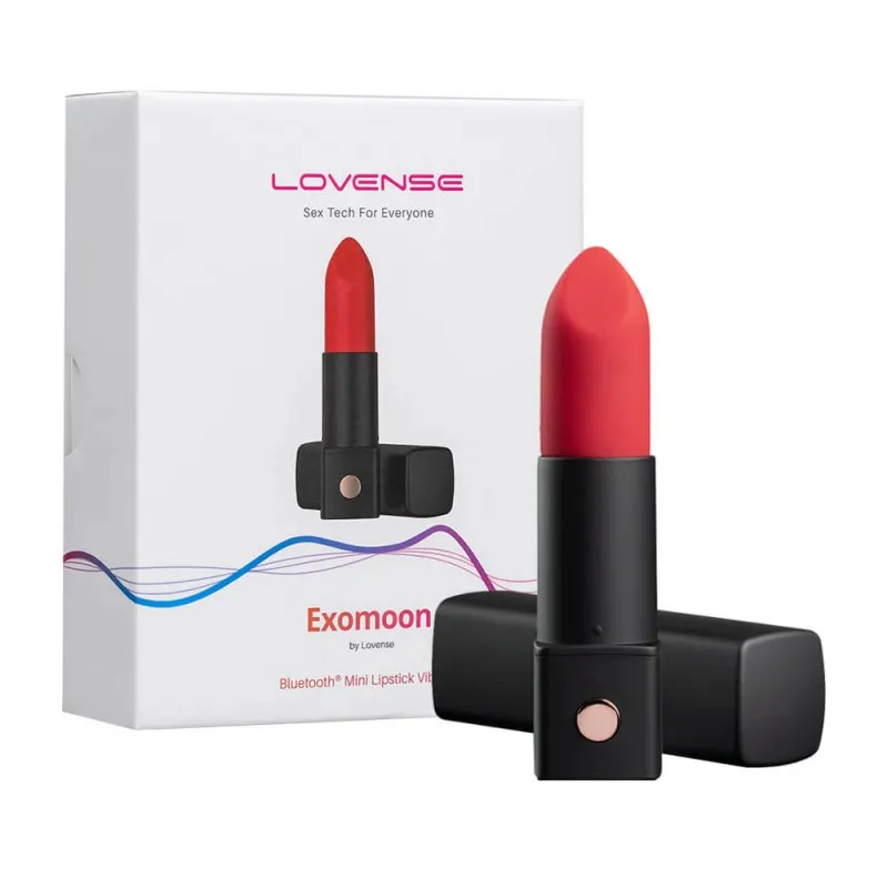 Trứng rung Lovense Exomoon mini nhỏ gọn, điều khiển app tiện lợi, kích thích đa dạng